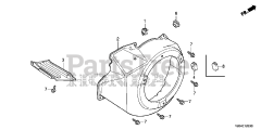 Honda FRC800 K1 A (FAHJ) - Honda 20" Tiller, Made in Japan (SN: FAHJ-1100001 - FAHJ-9999999) FAN COVER