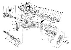 Toro 20790 - Toro Walk-Behind Mower (SN: 002000001 - 002999999) (1982) Gear Case Assembly