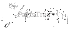 Kohler K321-60186 - Kohler K-Series Engine, Made for Jacobsen, 14hp, 10.4kW Electric Start 11-10-37 (TP-691) Rev 9/7/2006