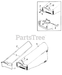 Cub Cadet 086 (190-086-100) - Cub Cadet Grass Catcher (1989) Grass Catcher