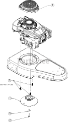 Remington RM 1159 (25A-26J7783) - Remington Walk-Behind Trimmer (2016) Flywheel Pulley &amp; Hardware