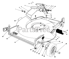 Toro 20782 C - Toro Walk-Behind Mower (SN: 006000001 - 006999999) (1986)
