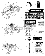 Snapper YT 2250 (1694627) - Snapper YT400 Series 50" Yard Tractor, 22hp