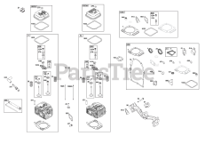 Briggs & Stratton 356447-0638-F1 - Briggs & Stratton Horizontal Engine