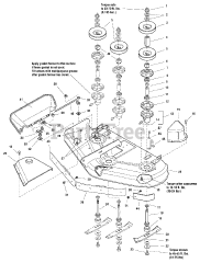 Simplicity 1694196 - Simplicity Conquest 50" Garden Tractor, 18hp