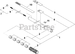 Shindaiwa 65002 - Shindaiwa Pole Saw / Pruner Attachment