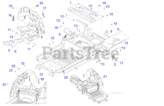 Cub Cadet Z-Force L48 KH FAB (17DSDALB010) - Cub Cadet 48" Z-Force Zero-Turn Mower, Fab Deck, Kohler (2018)