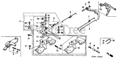 Honda GX160 K1 QX (GC02) - Honda Engine, Made in Japan (SN: GC02-2000001 - GC02-8669999) CONTROL (1)