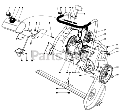 Toro 38020 - Toro SnowMaster 20 Snow Thrower (SN: 008000001 - 008999999) (1978)