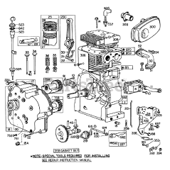 Toro 38090 (1132) - Toro 32" Snow Thrower (SN: 009000001 - 009999999) (1979)