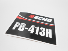Echo X503004851 Label, Model