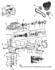 AGCO 312 (1600046) - AGCO Lawn Tractor, 12hp Pump &amp; Control Valve Group (1505I12)