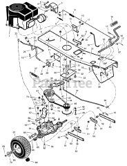 Briggs & Stratton 309029x92NA - Briggs & Stratton 30" Rear-Engine Riding Mower (2003)