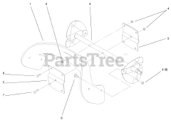Toro 38419 (CCR 2450) - Toro Snow Thrower (SN: 200000001 - 200012436) (2000) Impeller Assembly