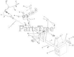 Toro 73552 (523 Dxi) - Toro Garden Tractor (SN: 200000001 - 200999999) (2000)