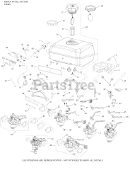 Kohler CH440-3264 - Kohler Command PRO Engine, Basic Version, 14hp, 10.5kW 08 Fuel System