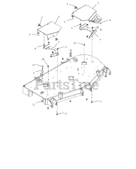 Gravely 992267 (Pro-Turn 260) - Gravely Pro-Turn 60" Zero-Turn Mower, Kohler ZT (SN: 075000 - 079999)