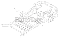 Exmark LZE751CKA524A2 - Exmark 52" Lazer Z E-Series Zero-Turn Mower, Kawasaki FX (SN: 404314159 - 406294344) (Rev B) (2019) E-Series Decal
