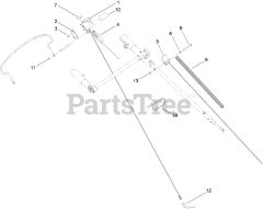 Toro 20897 - Toro 53cm Super Bagger Walk-Behind Mower (SN: 314000001 - 314999999) (2014)