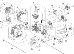 Craftsman 316.711171 (41CDZ23C799) - Craftsman String Trimmer (Sears)