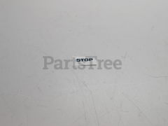 Echo 89015737330 Switch Label - image 1