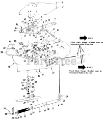 MTD 195-993-000 - MTD Mower Deck Assembly Only (1985)
