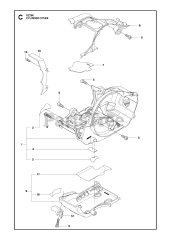 RedMax GZ 360 - RedMax Chainsaw (2017-10) CYLINDER COVER
