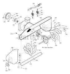Craftsman C950-52725-0 (1695430) - Craftsman 27" Snow Thrower, Canada (2007)