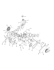 Columbia 40021 MS (31A-2M1A597) - Columbia 21" Snow Thrower (2008)