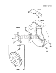 Kawasaki FA130D-ES01 - Kawasaki Engine COOLING-EQUIPMENT