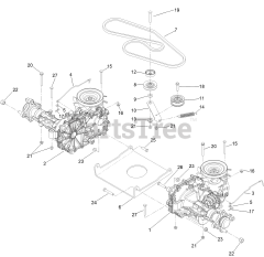 Brands 76604 - Toro 60" Titan Zero-Turn Mower (SN: 415400000 - 417455999) dup