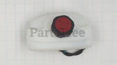 MTD 753-04606 Fuel Tank Assembly With Lines And Cap - image 2