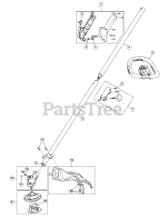 Craftsman 316.711201 (41CDZ24C799) - Craftsman String Trimmer (Sears)