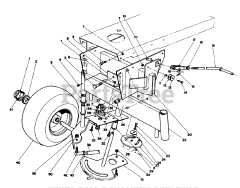 Toro 55620 (HMR-1600) - Toro Lawn Tractor (SN: 009000001 - 009999999) (1989)