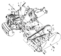 White Outdoor RB-580 (216-430-190) - White Outdoor Roto Boss Tiller (1986)