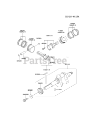 Kawasaki FD620D-AS16 - Kawasaki Engine PISTON/CRANKSHAFT