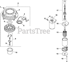 Kohler CV14-14106 - Kohler Command PRO Engine, Basic Version, 14hp Starting System 7-27-52