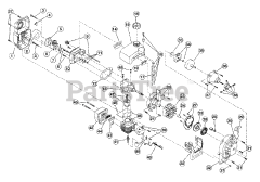 Craftsman 316.29256 (21AS122R799) - Craftsman Tiller (2004) (Sears)