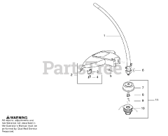 Poulan 810 EPT - Poulan Pole Saw Shaft