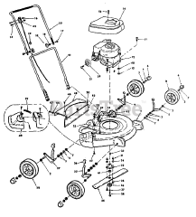 International Harvester 3331 - International Harvester 20" Push Walk-Behind Mower (1975 - 1976)