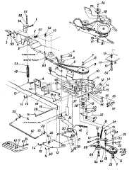 MTD 190-491-000 - MTD 36" Snow Thrower Attachment (1991)