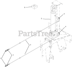 Gravely 895407 (TVM-3077) - Gravely Tow-Behind Vertical Mower Attachment (SN: 000101 & Above)
