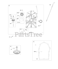 Briggs & Stratton 54E177-0001-J1 - Briggs & Stratton Horizontal Engine