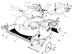 Toro 20624 - Toro Walk-Behind Mower (SN: 007000001 - 007999999) (1987)