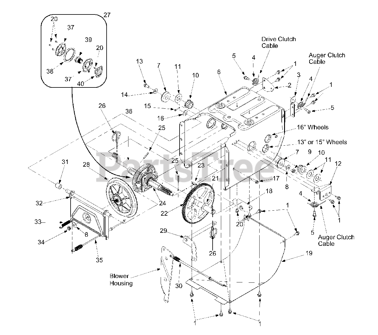 White Outdoor SB524 (31AE600E022) White Outdoor Snow Boss Snow