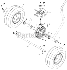Shindaiwa RS 850 W - Shindaiwa Broadcast Spreader, Winter Salt (SN: N31200001001 - N31200999999)