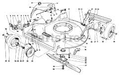 Toro 22025 - Toro Walk-Behind Mower (SN: 010000001 - 019999999) (1991)