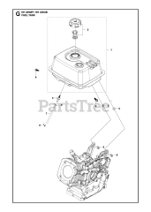 Husqvarna HH 389 OB (970505901) - Husqvarna Engine (2021-01) FUEL TANK