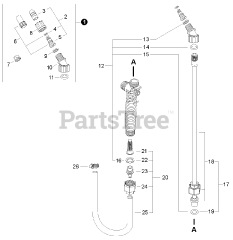 Shindaiwa SP 40 BPS - Shindaiwa Manual Sprayer, Backpack (SN: MSP10001001 - MSP10999999)