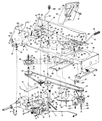 MTD 139-784-401 - MTD Lawn Tractor (1989) (Yard-Man)